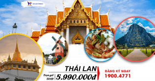 DU LỊCH THÁI LAN 5N4Đ | BANGKOK – PATTAYA